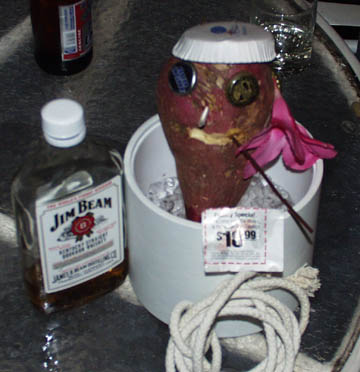 A potato going bad in Jackson, MS.