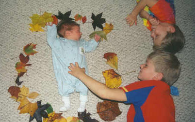 This is the sacred Autumn Baby Altar apparently.