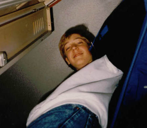 10th grade, me at my locker.