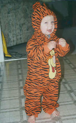 Tigger on the prowl.